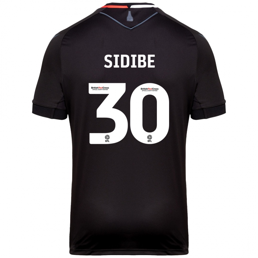 Criança Camisola Souleymane Sidibe #30 Preto Alternativa 2024/25 Camisa