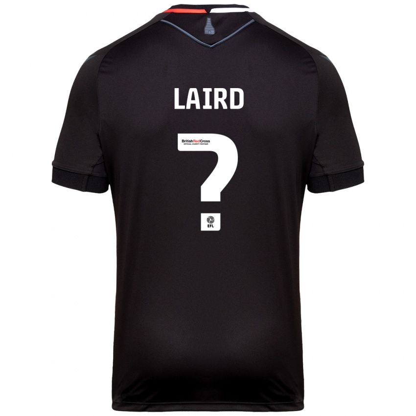 Criança Camisola Logan Laird #0 Preto Alternativa 2024/25 Camisa