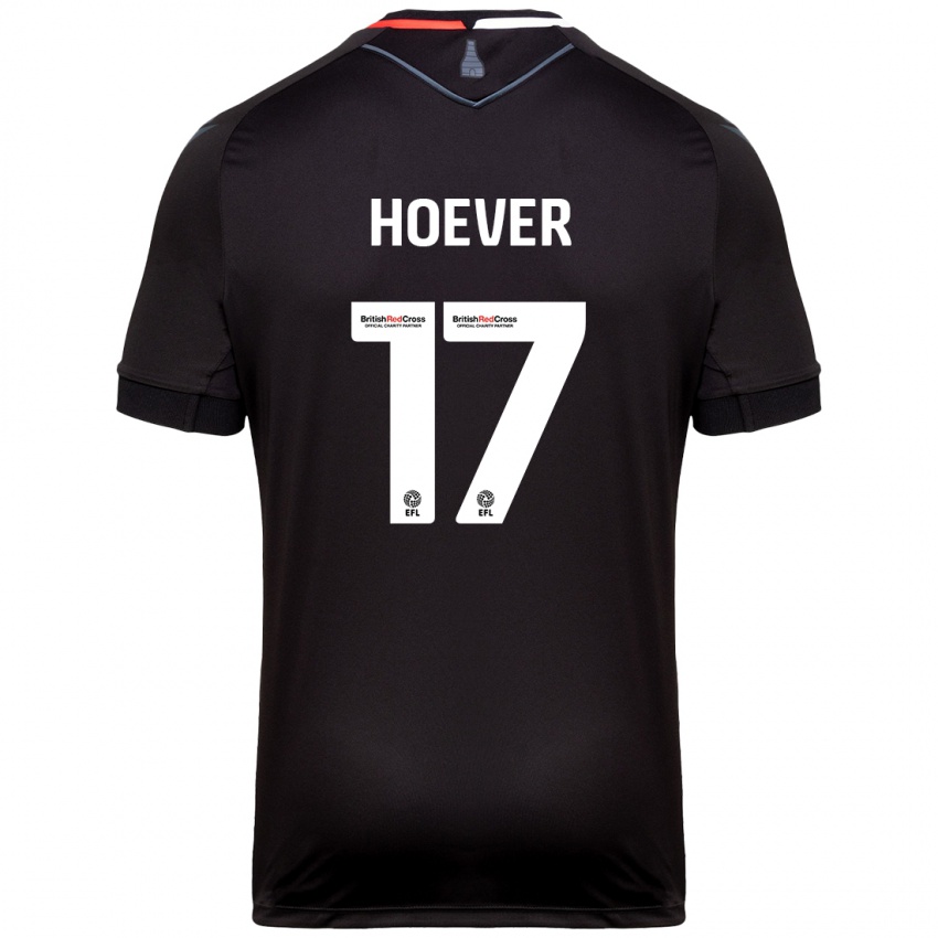 Criança Camisola Ki-Jana Hoever #17 Preto Alternativa 2024/25 Camisa