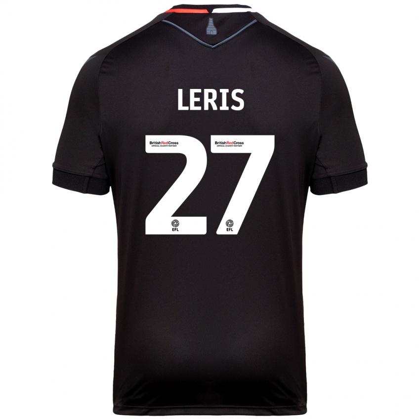 Criança Camisola Mehdi Léris #27 Preto Alternativa 2024/25 Camisa