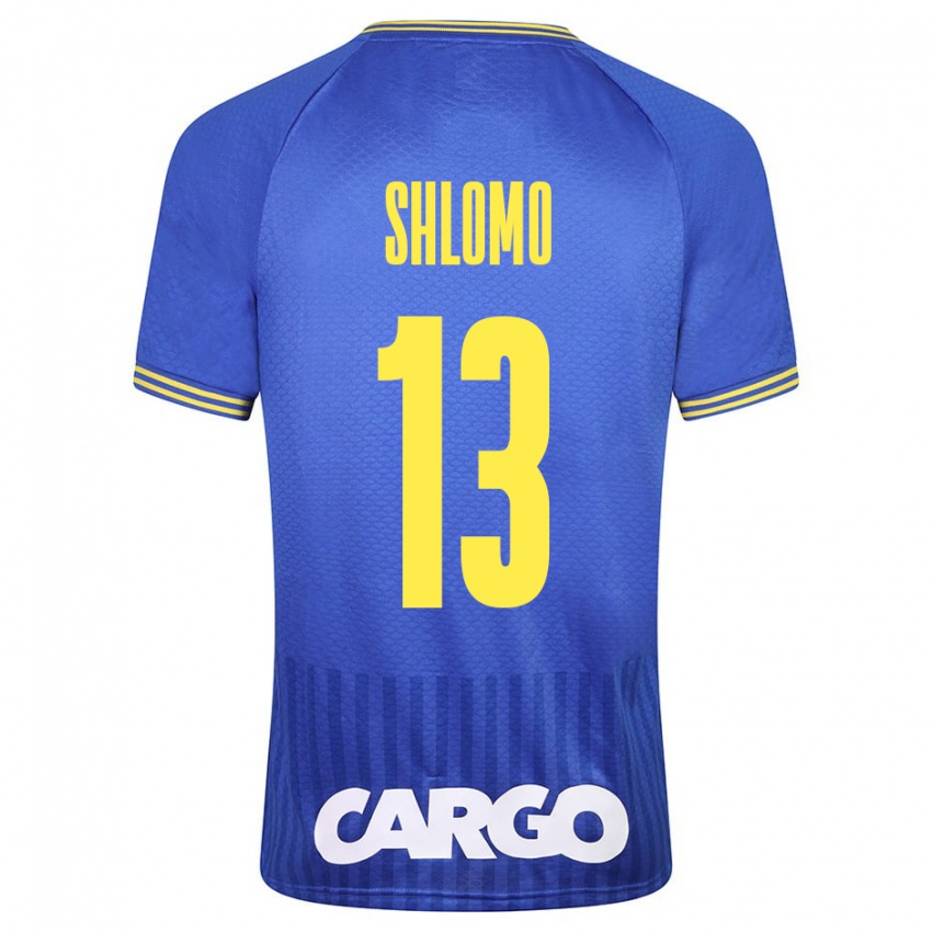 Criança Camisola Raz Shlomo #13 Branco Alternativa 2024/25 Camisa