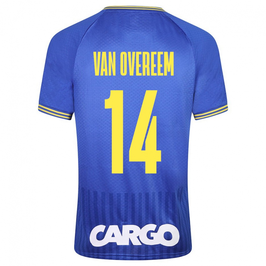 Criança Camisola Joris Van Overeem #14 Branco Alternativa 2024/25 Camisa