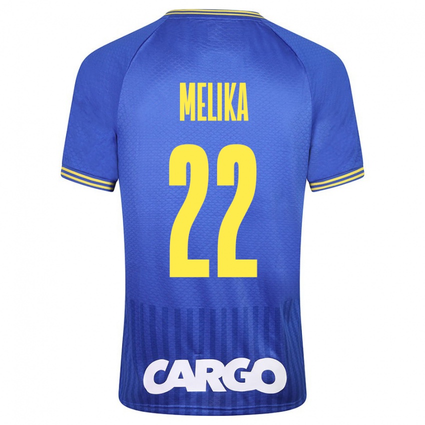 Criança Camisola Ofek Melika #22 Branco Alternativa 2024/25 Camisa