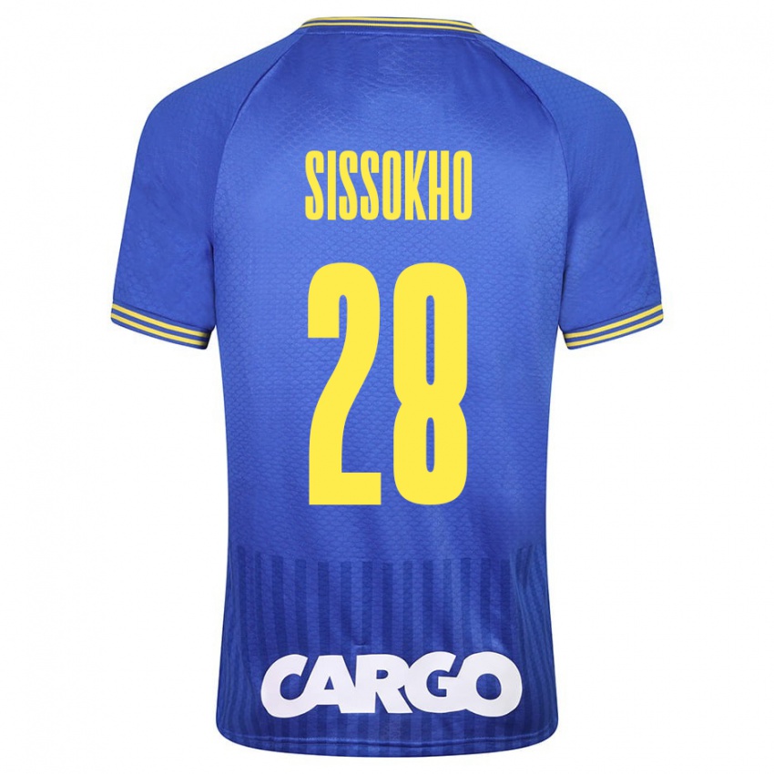 Criança Camisola Issouf Sissokho #28 Branco Alternativa 2024/25 Camisa