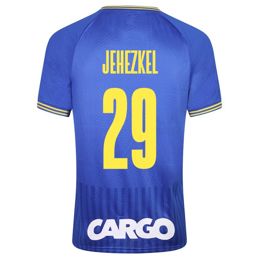 Criança Camisola Sagiv Jehezkel #29 Branco Alternativa 2024/25 Camisa