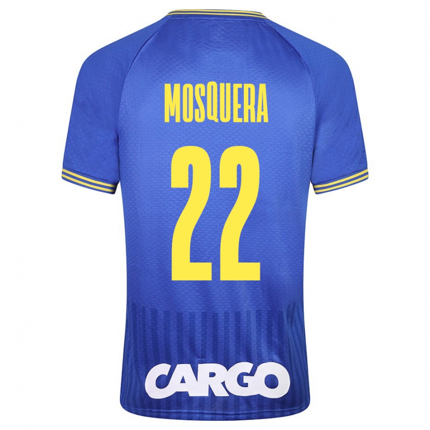 Criança Camisola Orlando Mosquera #22 Branco Alternativa 2024/25 Camisa