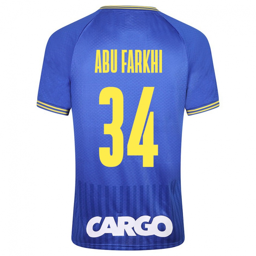 Criança Camisola Sayed Abu Farkhi #34 Branco Alternativa 2024/25 Camisa