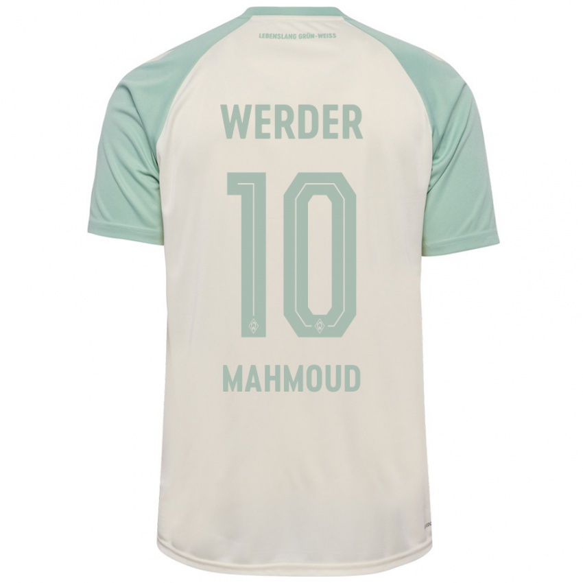 Criança Camisola Tuana Mahmoud #10 Verde Claro Off-White Alternativa 2024/25 Camisa