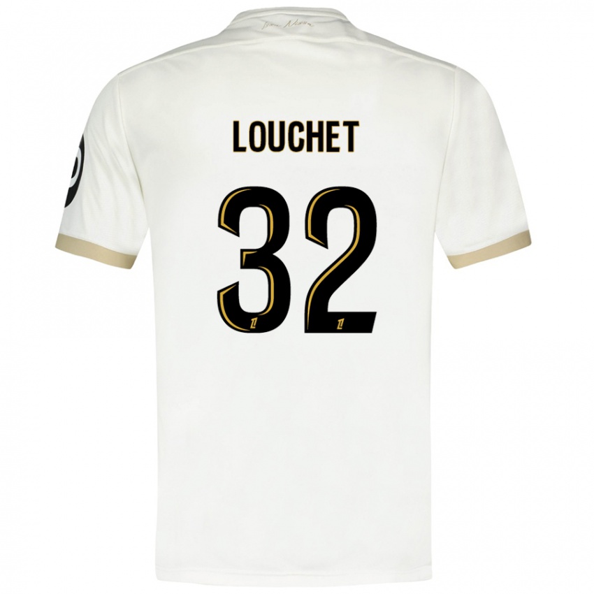 Criança Camisola Tom Louchet #32 Ouro Branco Alternativa 2024/25 Camisa