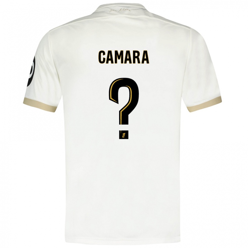 Criança Camisola Issiaga Camara #0 Ouro Branco Alternativa 2024/25 Camisa