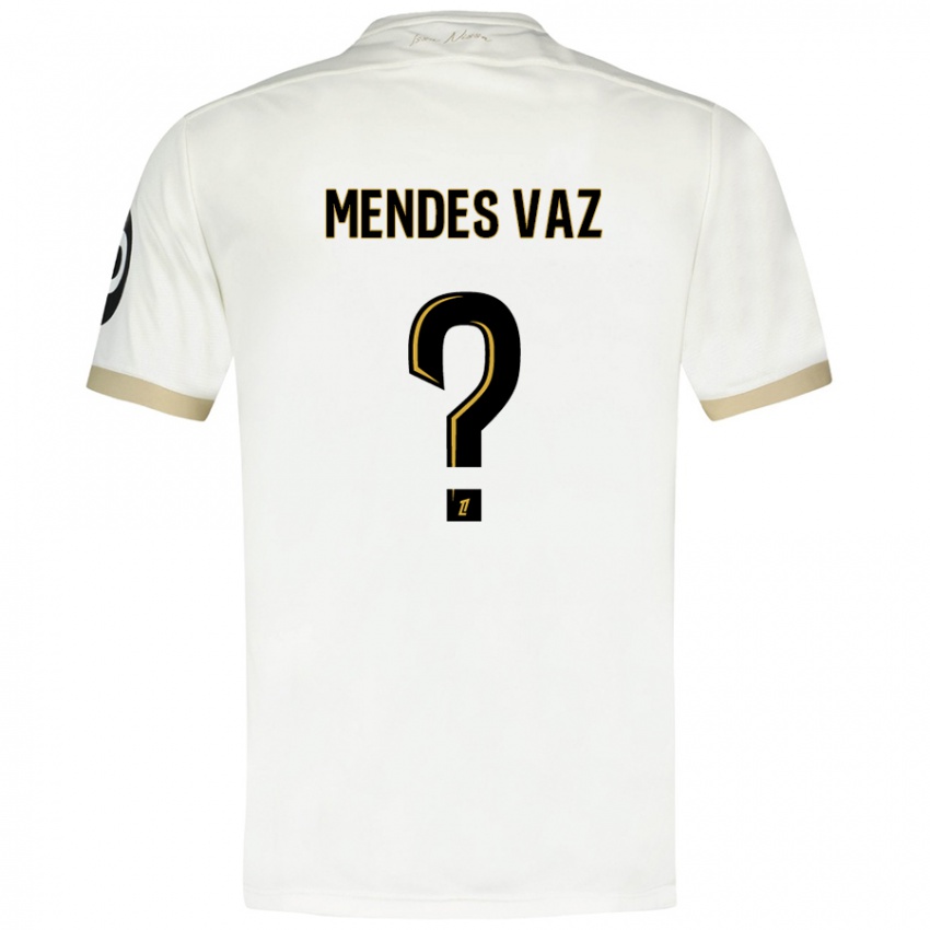 Criança Camisola Hernâni Mendes Vaz #0 Ouro Branco Alternativa 2024/25 Camisa