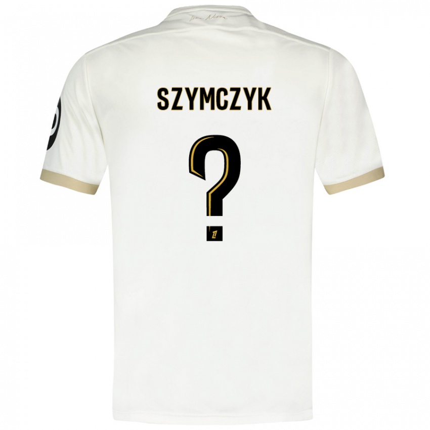 Criança Camisola Kacper Szymczyk #0 Ouro Branco Alternativa 2024/25 Camisa