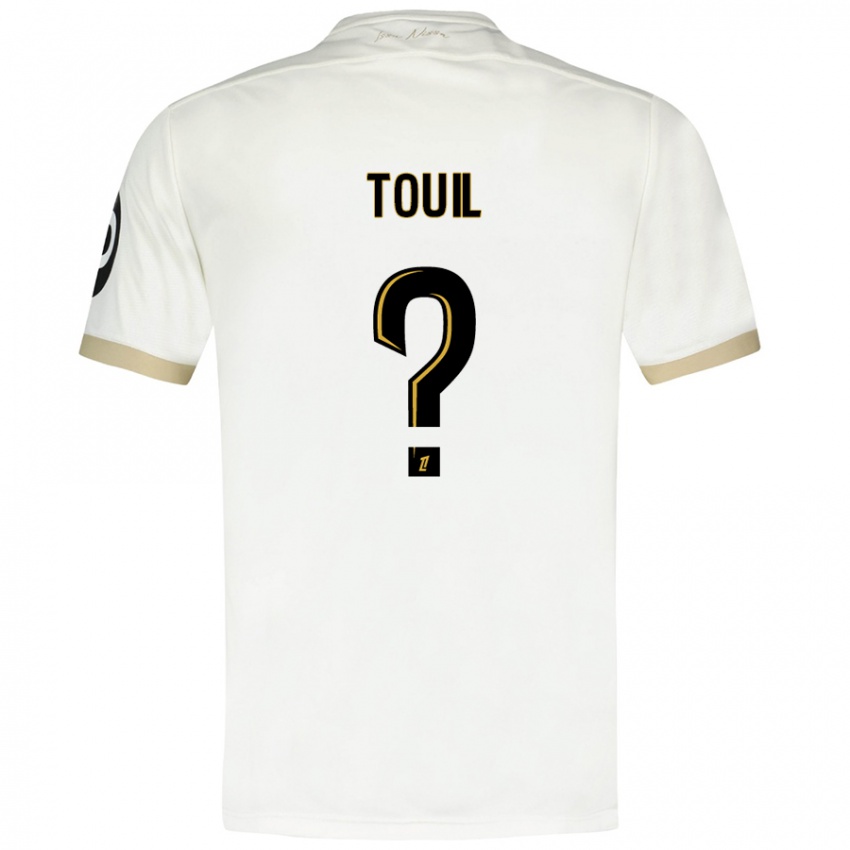 Criança Camisola Yanis Touil #0 Ouro Branco Alternativa 2024/25 Camisa