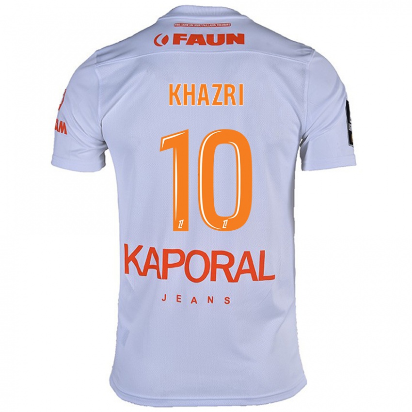 Criança Camisola Wahbi Khazri #10 Branco Alternativa 2024/25 Camisa