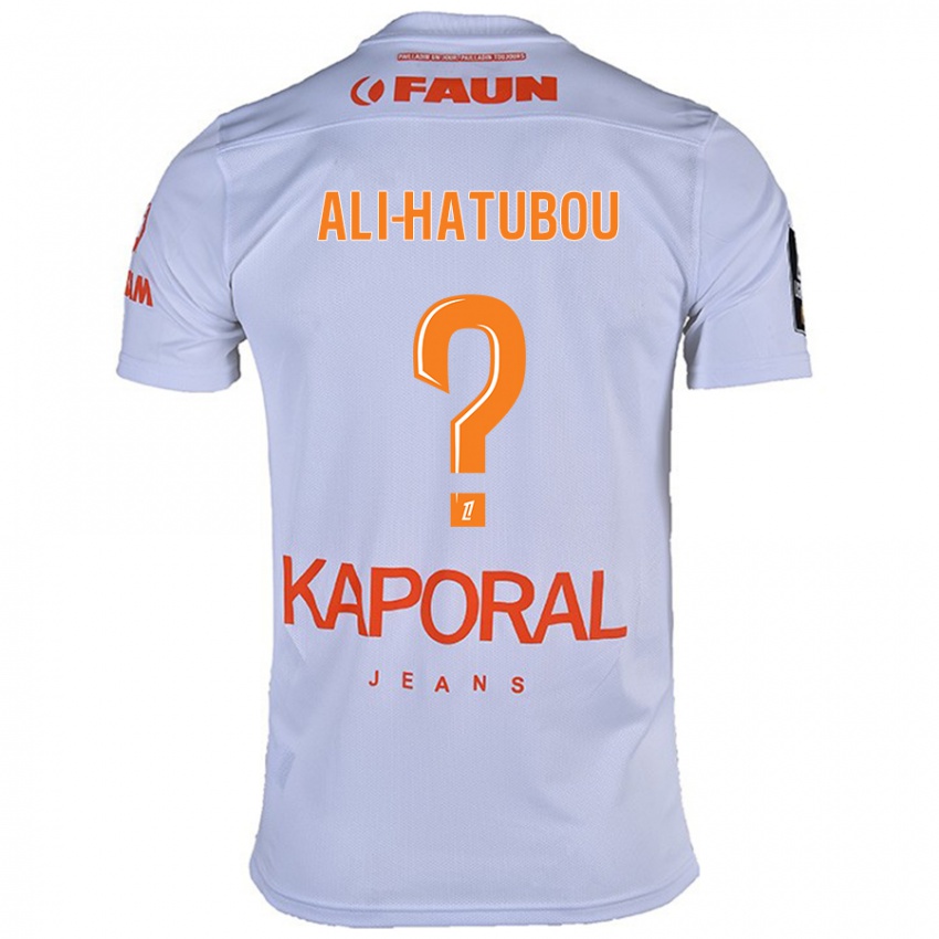 Criança Camisola Fayad Ali-Hatubou #0 Branco Alternativa 2024/25 Camisa