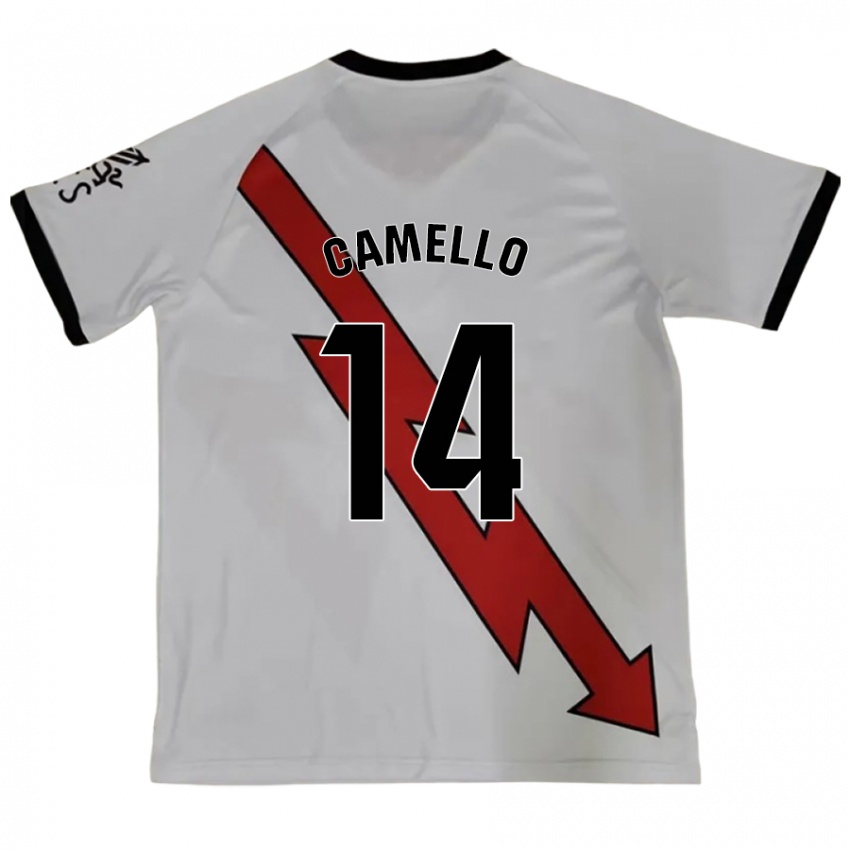 Criança Camisola Sergio Camello #14 Vermelho Alternativa 2024/25 Camisa