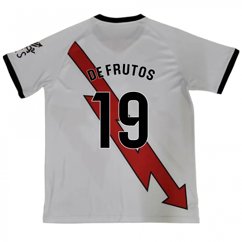 Criança Camisola Jorge De Frutos #19 Vermelho Alternativa 2024/25 Camisa