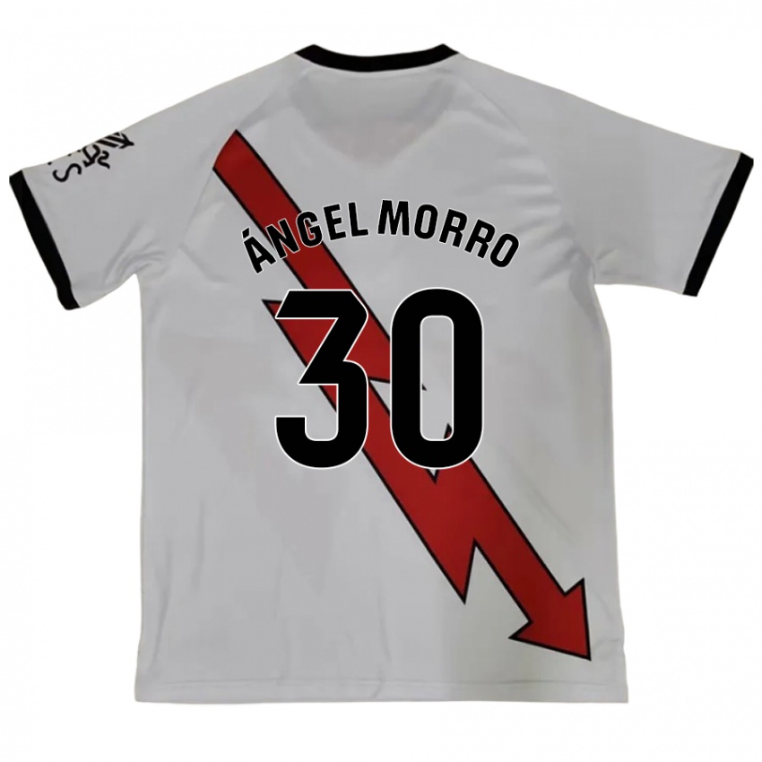 Criança Camisola Miguel Ángel Morro #30 Vermelho Alternativa 2024/25 Camisa