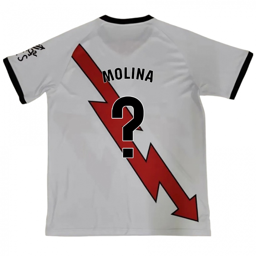 Criança Camisola Adrián Molina #0 Vermelho Alternativa 2024/25 Camisa