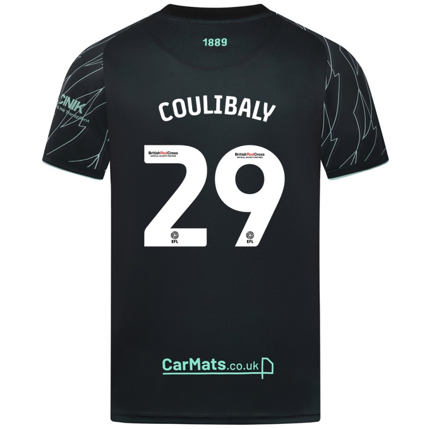 Criança Camisola Ismaila Coulibaly #29 Verde Preto Alternativa 2024/25 Camisa