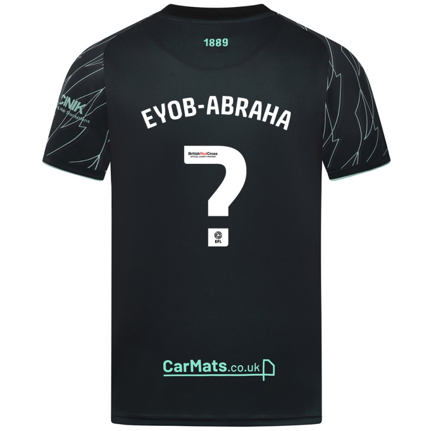 Criança Camisola Siem Eyob-Abraha #0 Verde Preto Alternativa 2024/25 Camisa