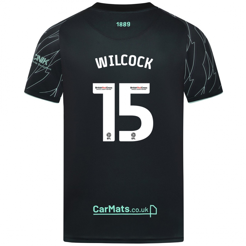 Criança Camisola Tamara Wilcock #15 Verde Preto Alternativa 2024/25 Camisa