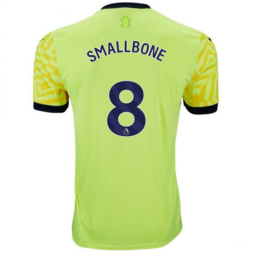 Criança Camisola Will Smallbone #8 Amarelo Alternativa 2024/25 Camisa