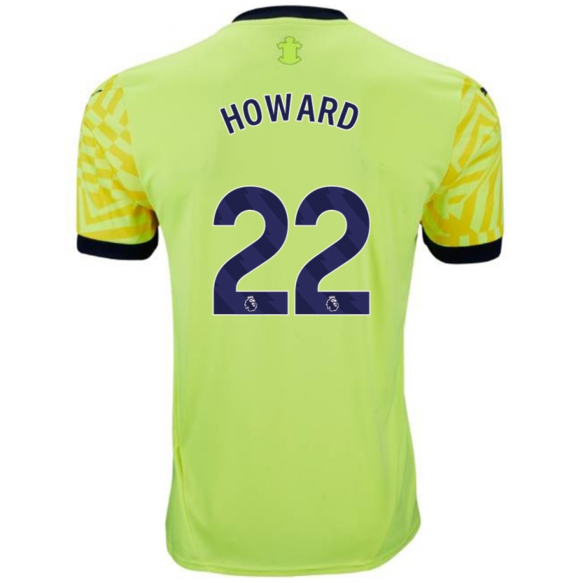 Criança Camisola Bethany-May Howard #22 Amarelo Alternativa 2024/25 Camisa