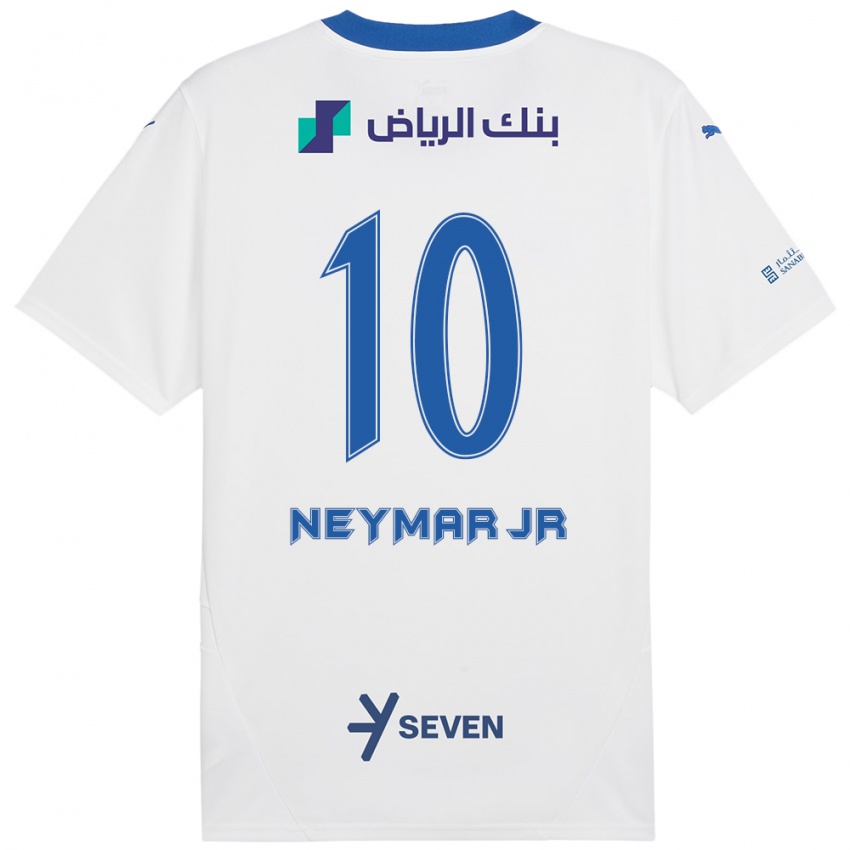 Criança Camisola Neymar #10 Azul Branco Alternativa 2024/25 Camisa