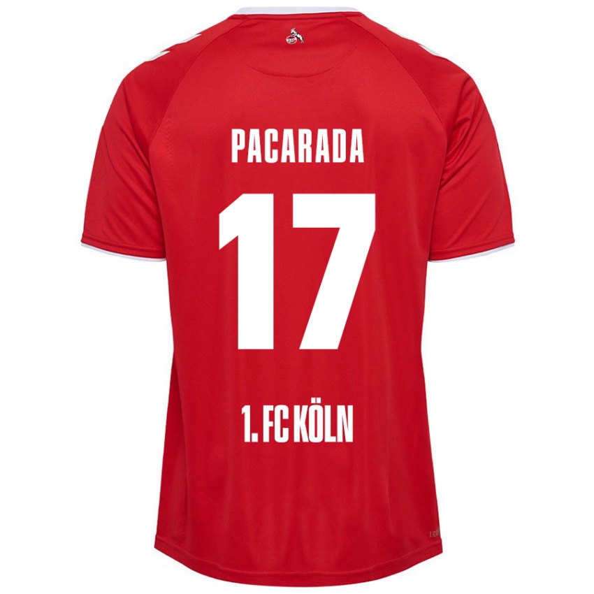 Criança Camisola Leart Paçarada #17 Branco Vermelho Alternativa 2024/25 Camisa