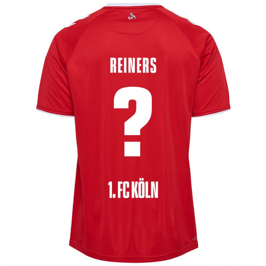 Criança Camisola Leonard Reiners #0 Branco Vermelho Alternativa 2024/25 Camisa