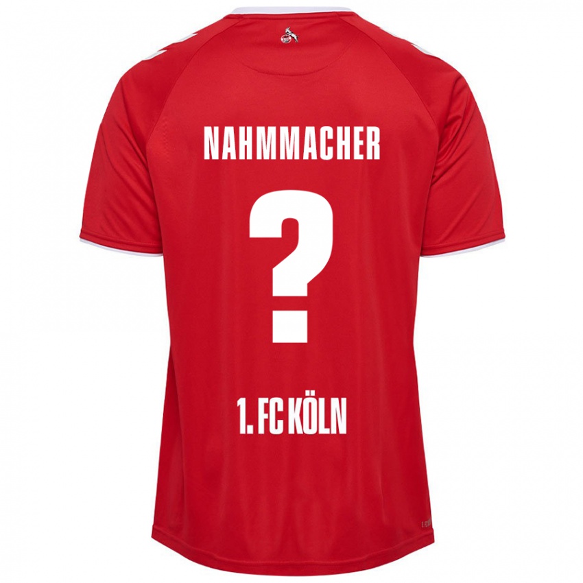 Criança Camisola Emil Nahmmacher #0 Branco Vermelho Alternativa 2024/25 Camisa