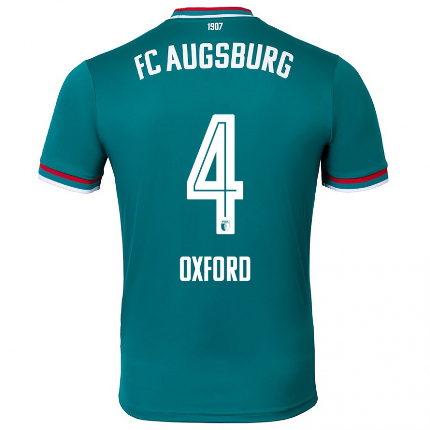 Criança Camisola Reece Oxford #4 Verde Escuro Alternativa 2024/25 Camisa