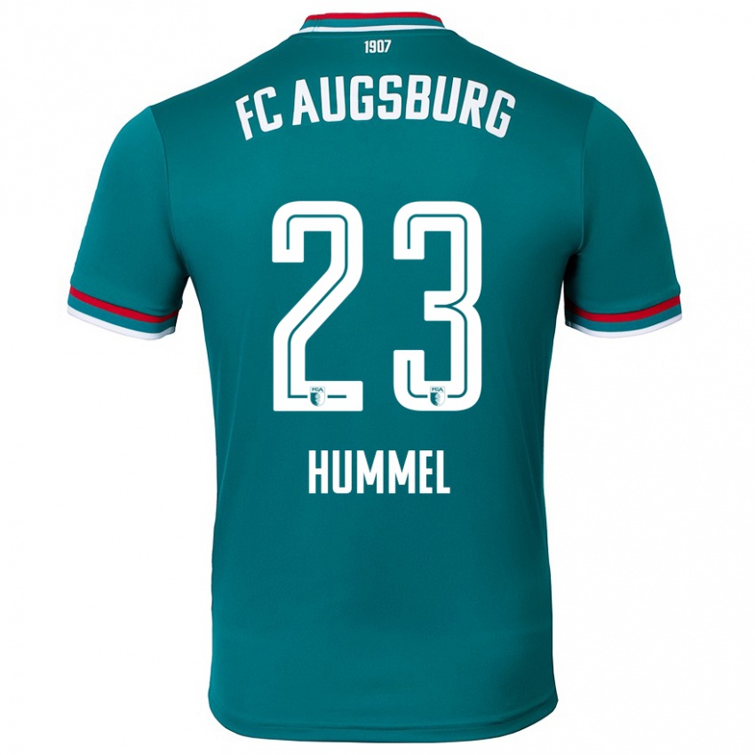 Criança Camisola Niklas Hummel #23 Verde Escuro Alternativa 2024/25 Camisa