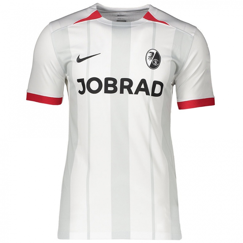 Criança Camisola Eren Dinkci #18 Cinzento Branco Alternativa 2024/25 Camisa