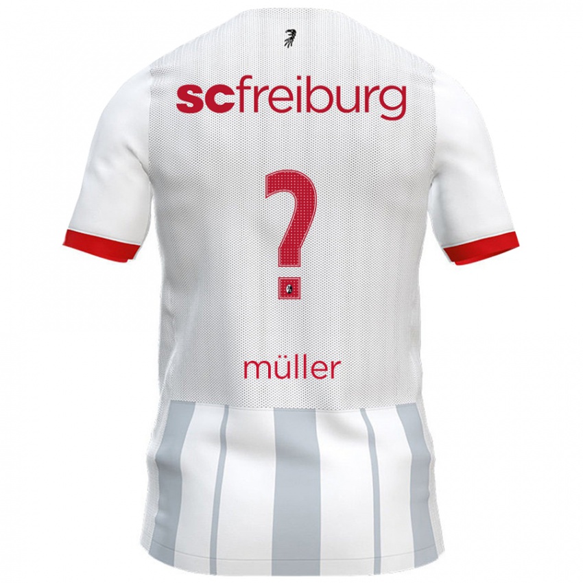 Criança Camisola Phillip Müller #0 Cinzento Branco Alternativa 2024/25 Camisa