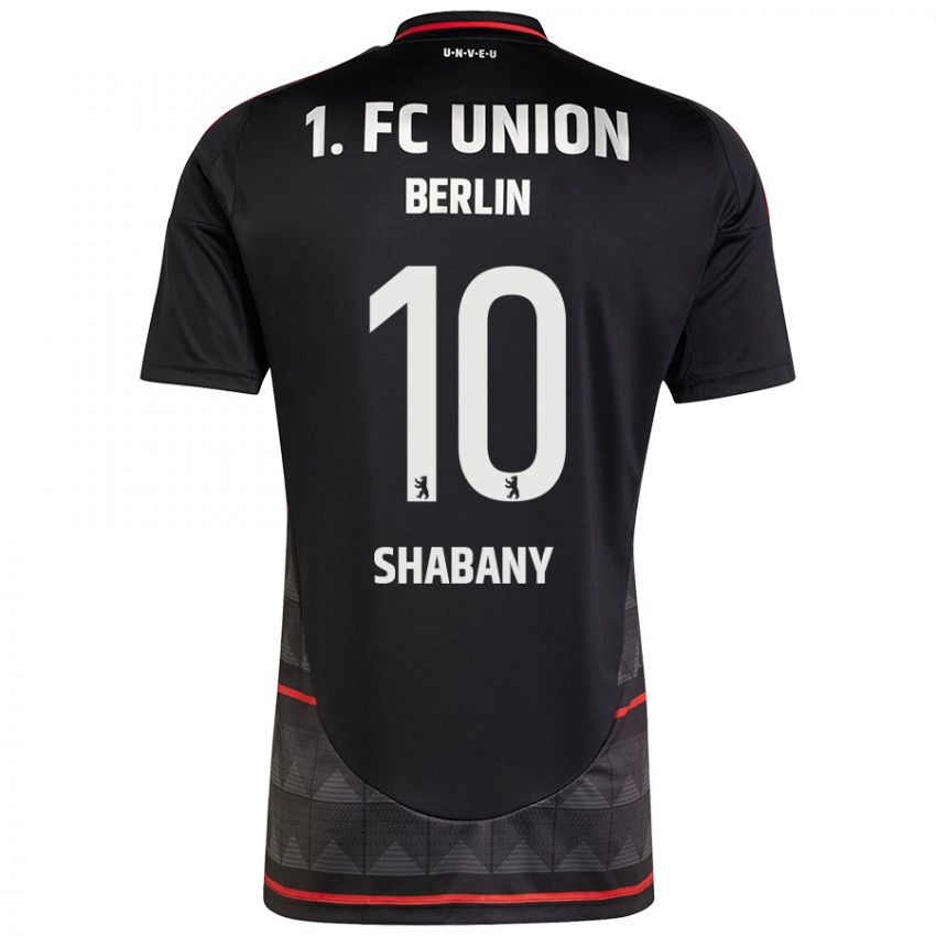 Criança Camisola Alec Shabany #10 Preto Alternativa 2024/25 Camisa