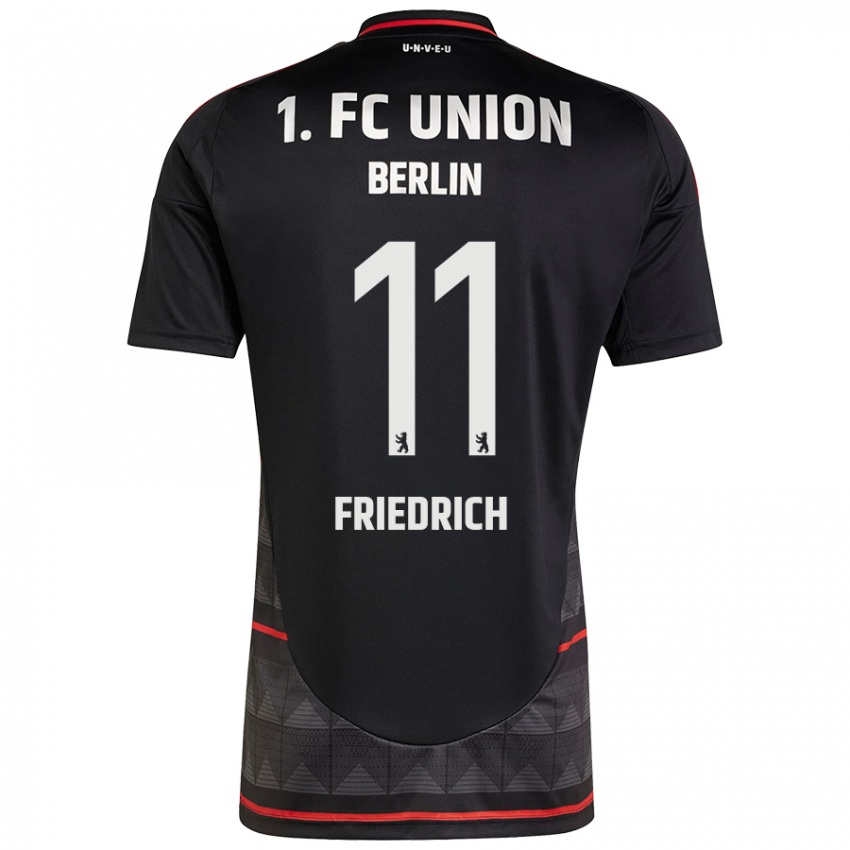 Criança Camisola Julien Friedrich #11 Preto Alternativa 2024/25 Camisa