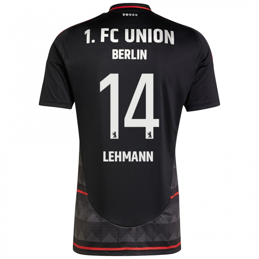 Criança Camisola Noah Lehmann #14 Preto Alternativa 2024/25 Camisa