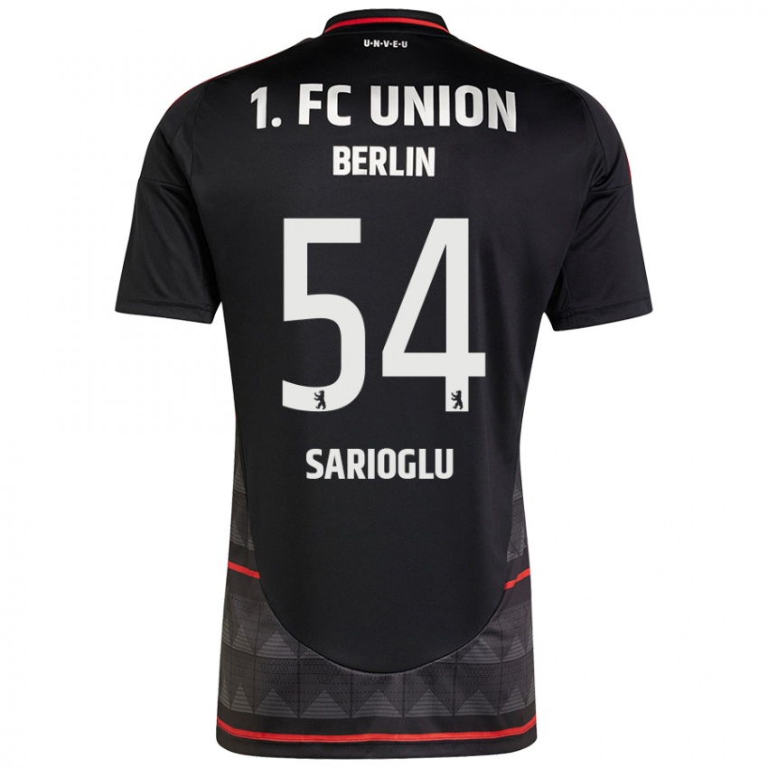 Criança Camisola Defne Sarıoğlu #54 Preto Alternativa 2024/25 Camisa