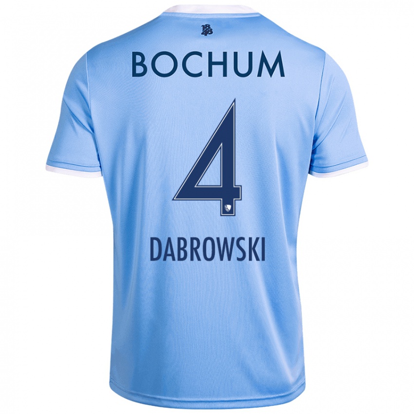 Criança Camisola Luc Dabrowski #4 Celeiro Azul Alternativa 2024/25 Camisa