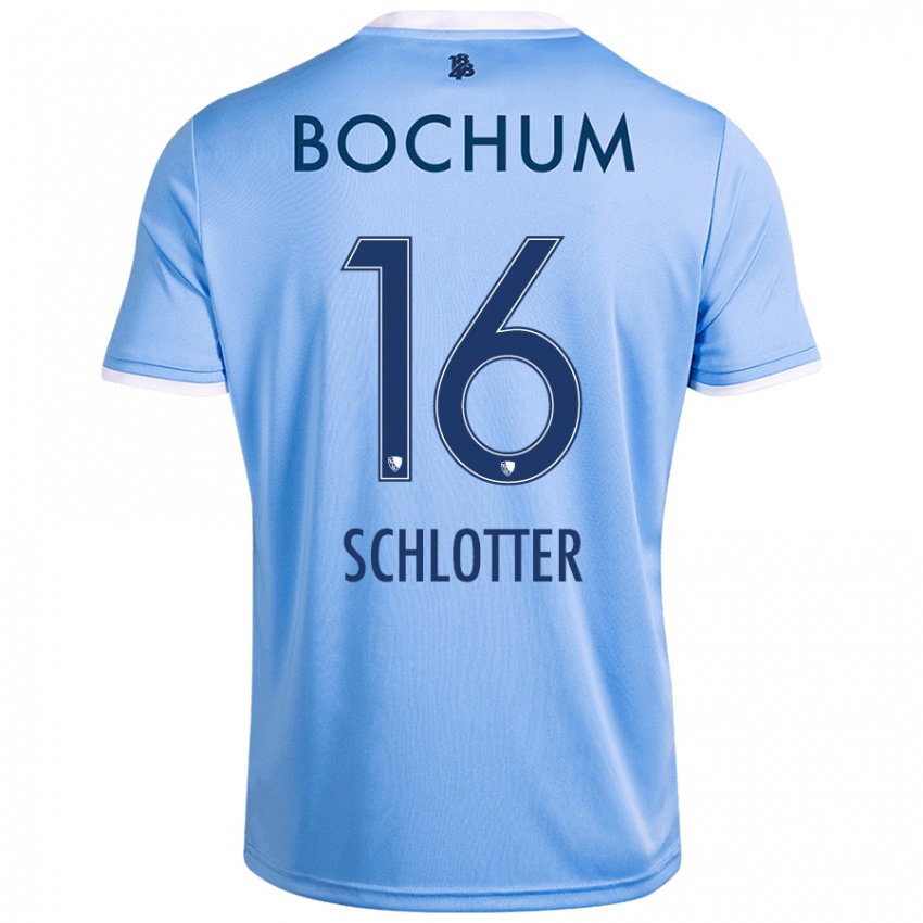 Criança Camisola Joel Schlotter #16 Celeiro Azul Alternativa 2024/25 Camisa