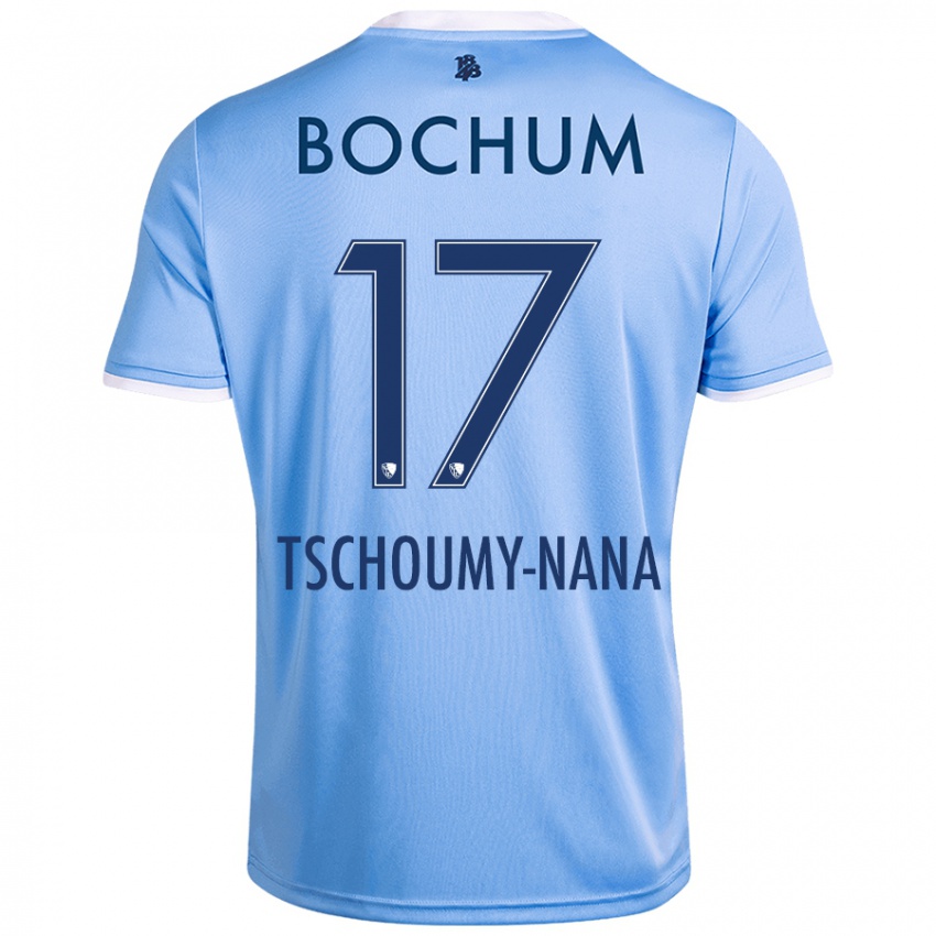 Criança Camisola Daryl Tschoumy-Nana #17 Celeiro Azul Alternativa 2024/25 Camisa