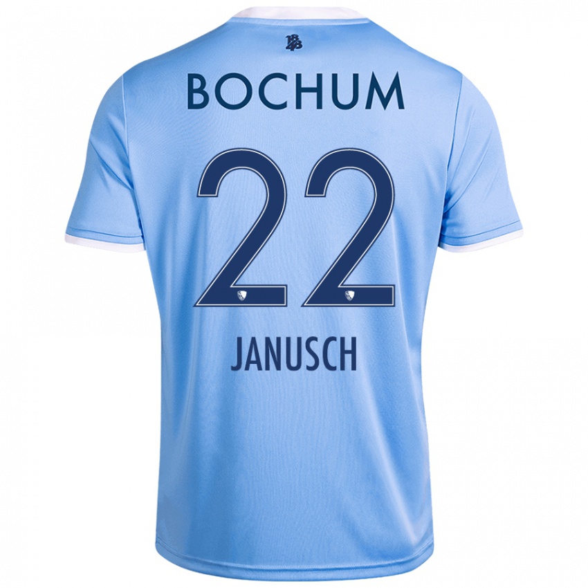 Criança Camisola Thees Janusch #22 Celeiro Azul Alternativa 2024/25 Camisa