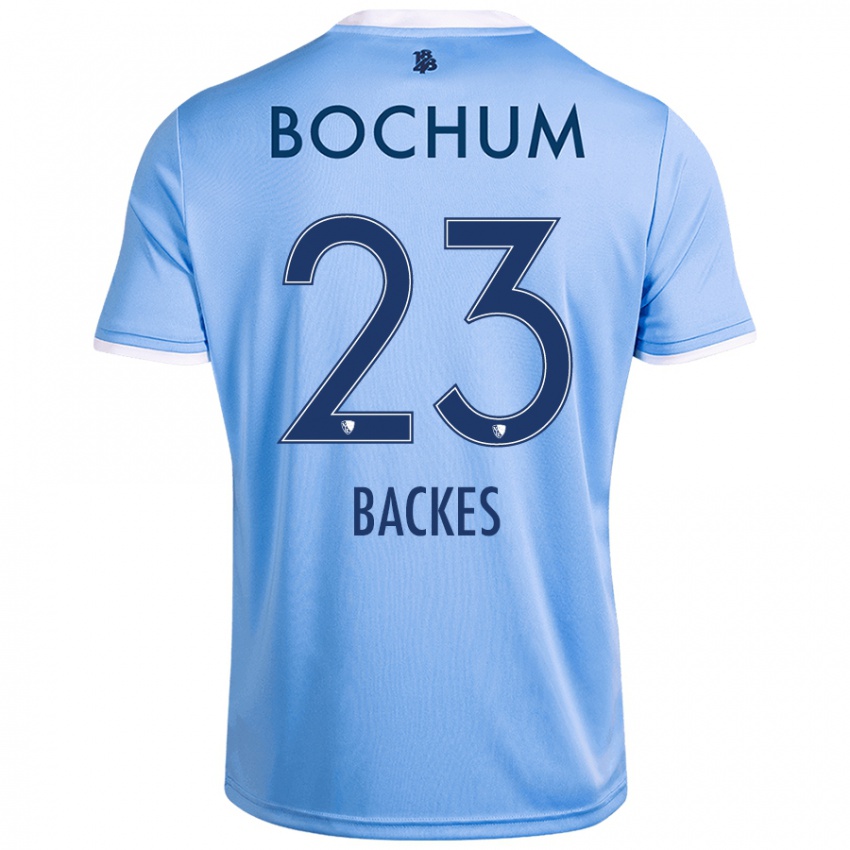 Criança Camisola Diego Backes #23 Celeiro Azul Alternativa 2024/25 Camisa