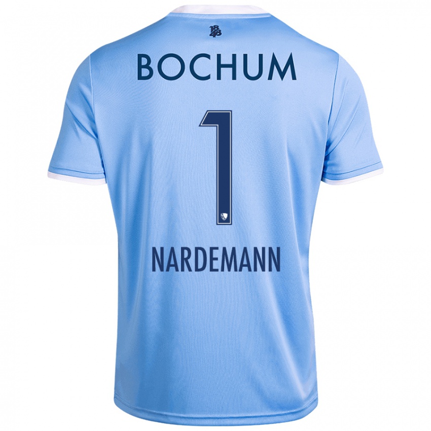 Criança Camisola Kari Närdemann #1 Celeiro Azul Alternativa 2024/25 Camisa