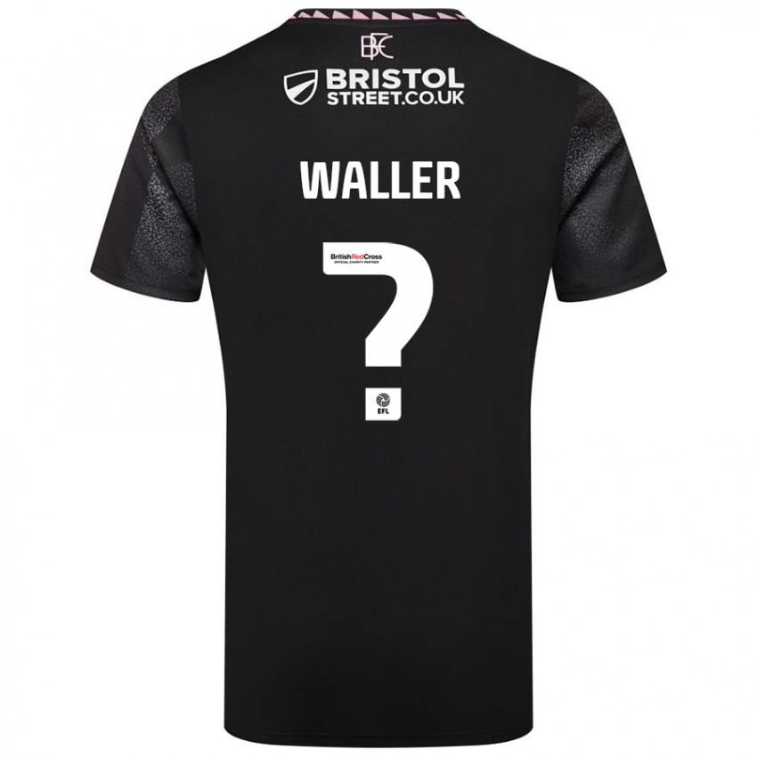 Criança Camisola Sam Waller #0 Preto Alternativa 2024/25 Camisa