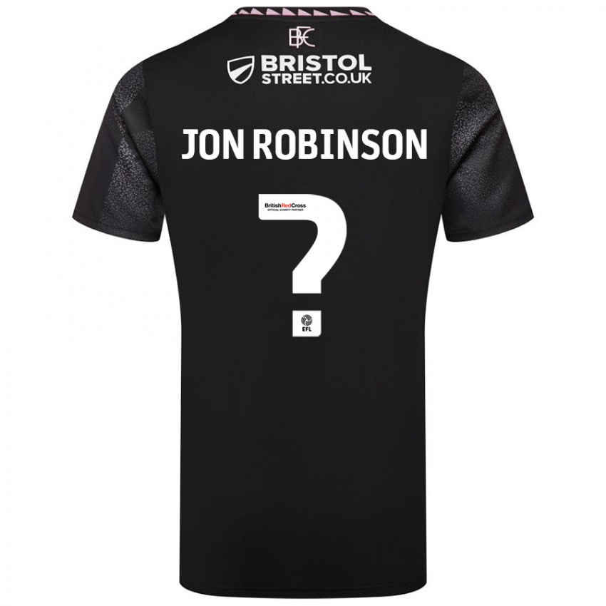 Criança Camisola Jon Ander Vilar Robinson #0 Preto Alternativa 2024/25 Camisa