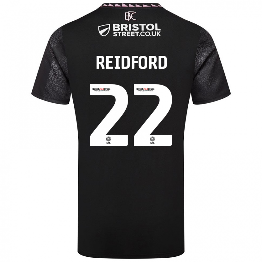 Criança Camisola Isabella Reidford #22 Preto Alternativa 2024/25 Camisa