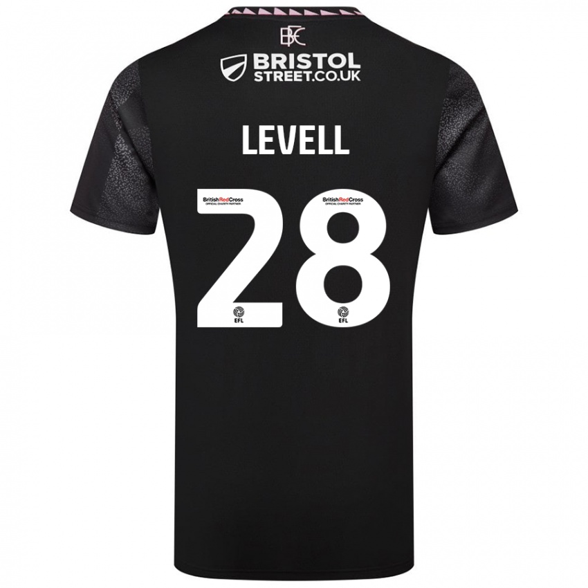 Criança Camisola Kirstie Levell #28 Preto Alternativa 2024/25 Camisa